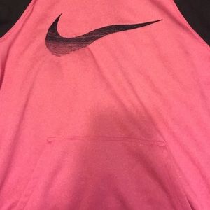 Pink/Black Nike Women’s Small Hoodie